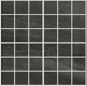 Pietra Savona mosaic - black