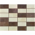 Solar beige mosaic